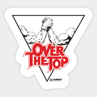 Over The Top Sticker